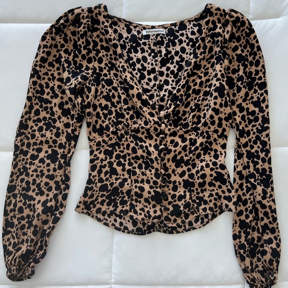 reformation blouse - Picture 2 of 5